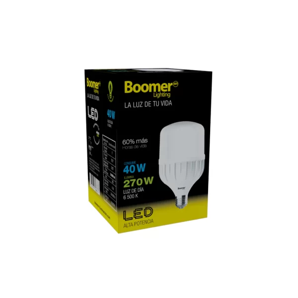 FOCO LED ALTA POTENCIA 40 W 6500 K BOOMER LIGHTING BLHPT-040-65