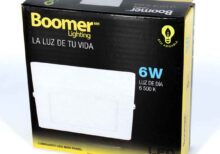 LUMINARIO SOBREPONER CUADRADO 6 W BLMPC-006-65 BOOMER